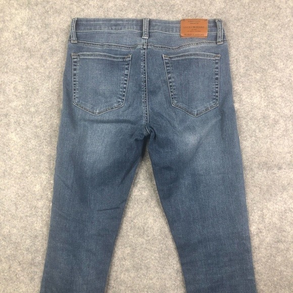 Lucky Brand Jeans Womens 6 / 28 Stretch Ava Skinny Medium Wash Denim - Picture 11 of 12